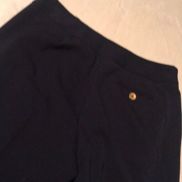 Grace Elements Navy Blue Flat Front Pants - Sz 10 - Picture 7 of 7